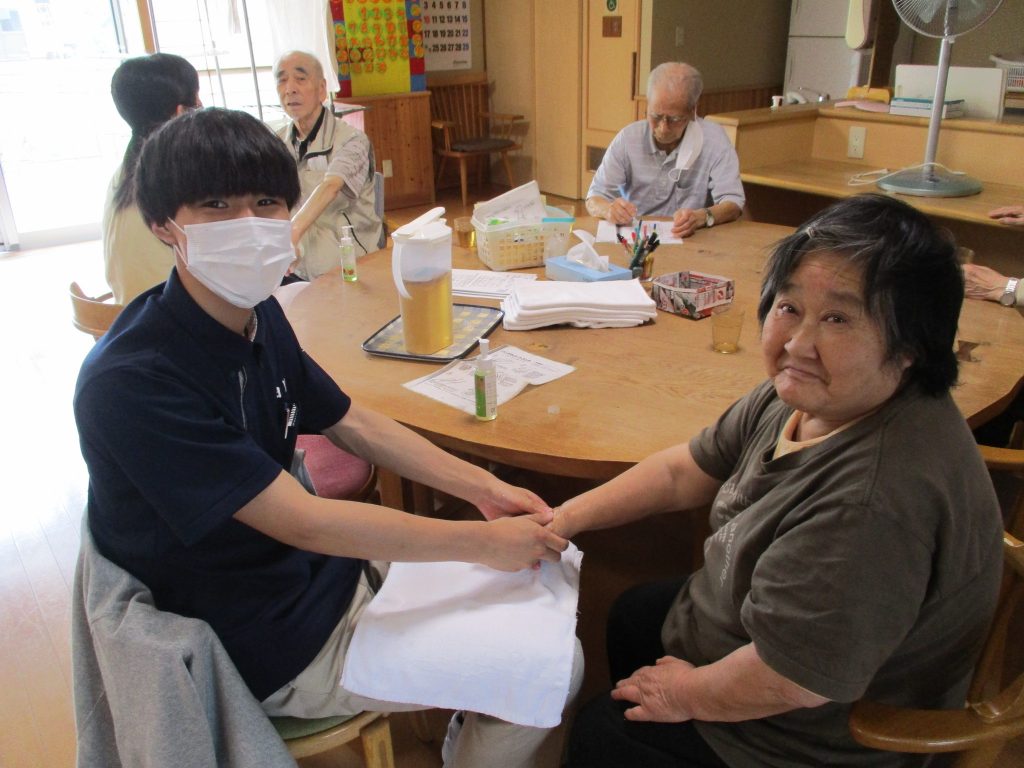 帯広大谷短期大学１年生在宅実習