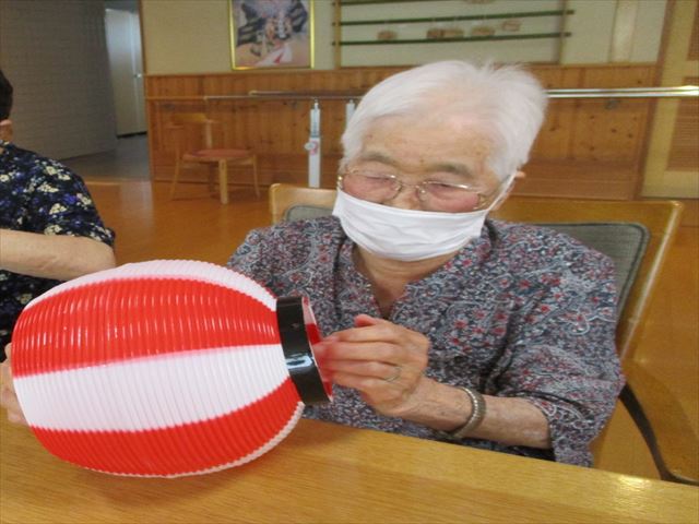 デイケア夏祭り準備