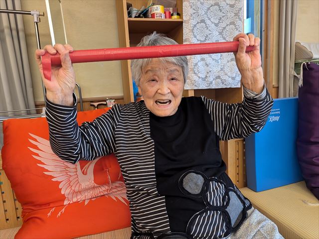 元気に体操😊