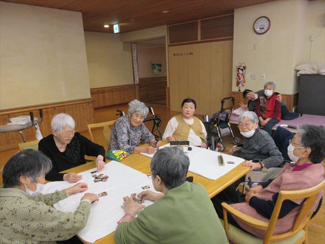 今日の機能回復訓練室