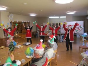 デイケアクリスマス会🎄🎅🎁🎉