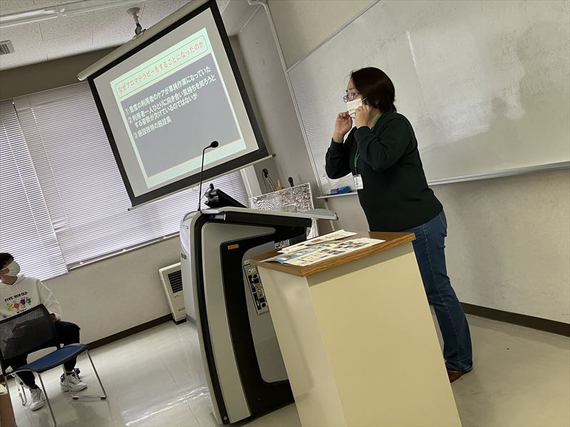 大谷短期大学様でアロマ講座を行いました