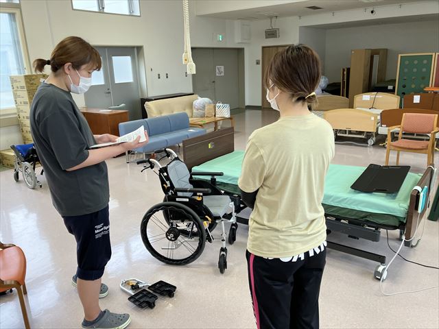介護技術勉強会をしました！