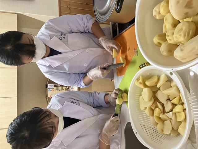 大谷短期大学より栄養士の実習生が来てくれました(^_-)-☆～part2～