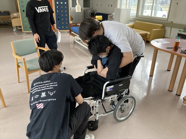 続・ボディメカニクス　～介護技術勉強会(^^♪～
