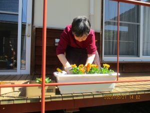 菜園＆フラワープランター完成