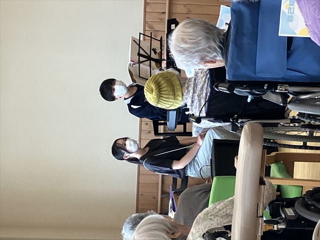 ピアノ演奏に来てくださいました(*^-^*)